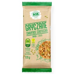 BOX wegańskie ciastko bezglutenowe - Gryczane z dynią i jabłkiem.