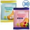Set of 30 Frank&Oli cookies with fruit smoothie filling – 15 of each of 2 flavors (30x50g)
