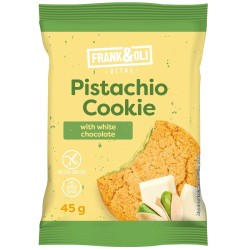 Frank&Oli Ciastko pistacjowe - Biała czekolada - (45g)