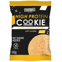 Frank&Oli Ciastko wysokoproteinowe - słony karmel - (50g)