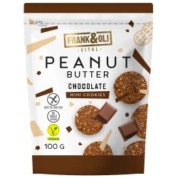 Frank&Oli mini ciasteczka - masło orzechowe i czekolada - (90g)