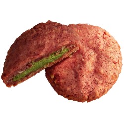 Frank&Oli ciastko bezglutenowe matcha - malina i kako - (45g)