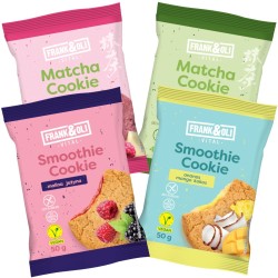 Zestaw wiosenny - 28 ciastek Smoothie + Matcha - po 7 ciastek ze smaku - (28x45g)