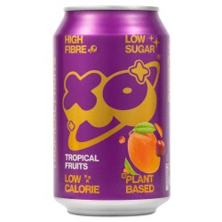 XO Soda carbonated probiotic drink - Tropical - (330ml)