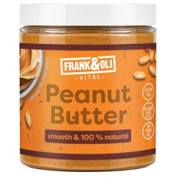Frank&Oli peanut butter - 100% peanuts, smooth - (500g)