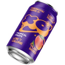 XO Soda gazowany napój probiotyczny - Tropikalny - (330ml) + kaucja