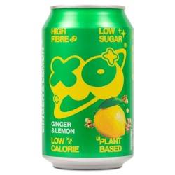 XO Soda gazowany napój probiotyczny - Imbir i cytryna - (330ml) + kaucja