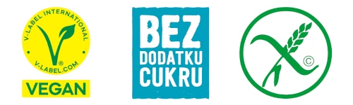 wegańskie ciastko bezglutenowe bez dodatku cukru